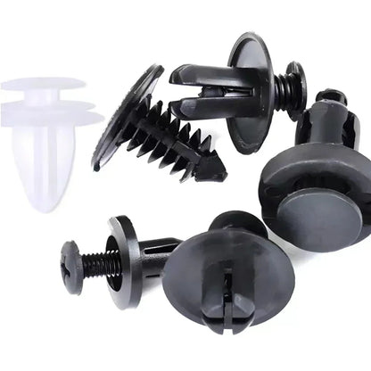 100/50PCS Auto Fastener Clips Kit - Multi-Size Retainers for Car Fender, Bumper, Door & Panel Trim