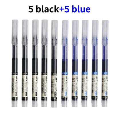 Needle-Point Gel Pens – Smooth Quick-Dry Liquid Ink Pens, Uses for School Note-Taking, Office Writing & Journaling
