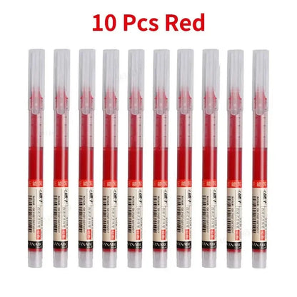 Needle-Point Gel Pens – Smooth Quick-Dry Liquid Ink Pens, Uses for School Note-Taking, Office Writing & Journaling